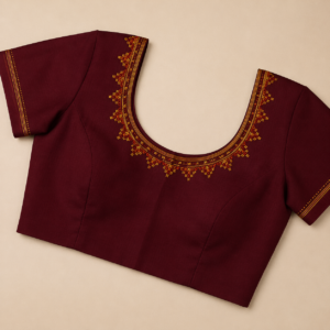 Authentic Balaramapuram Handloom Kerala Kasavu Saree | Pure Cotton - Image 3