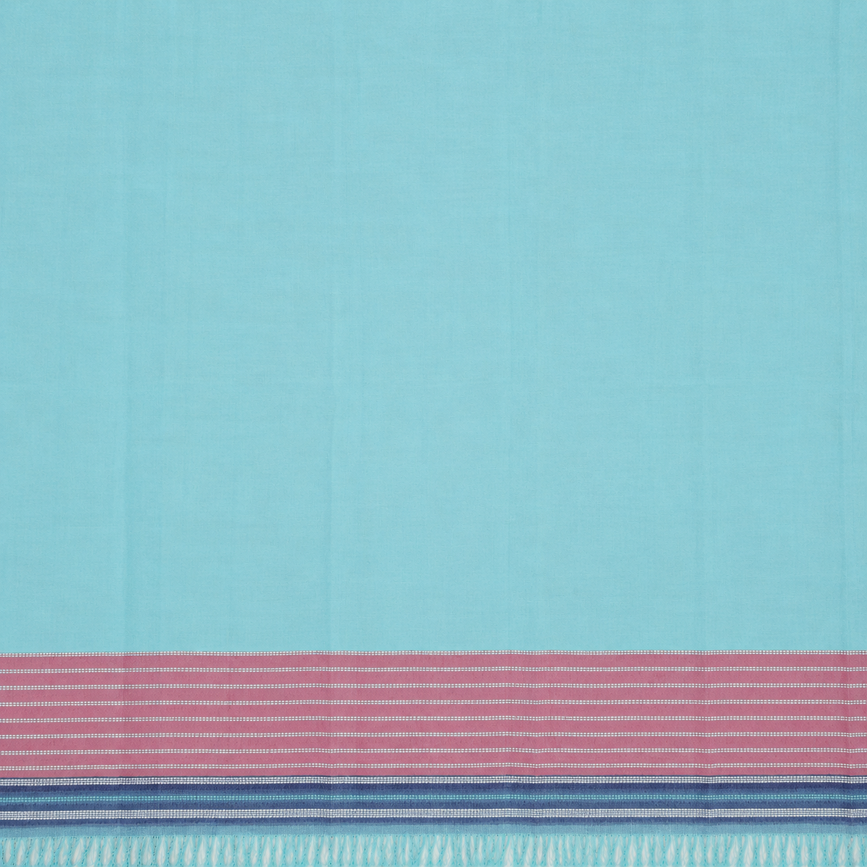 Punarjeevana Pastel Green Handwoven Patteda Anchu Cotton Saree – Reversible Traditional Handloom Saree - Image 3