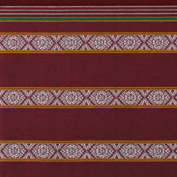 Authentic Handloom Guledagudda Khana Cotton Silk Saree with Traditional Geometric Motifs