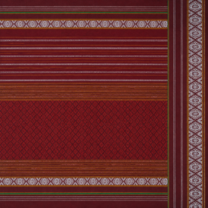 Authentic Handloom Guledagudda Khana Cotton Silk Saree with Traditional Geometric Motifs - Image 4